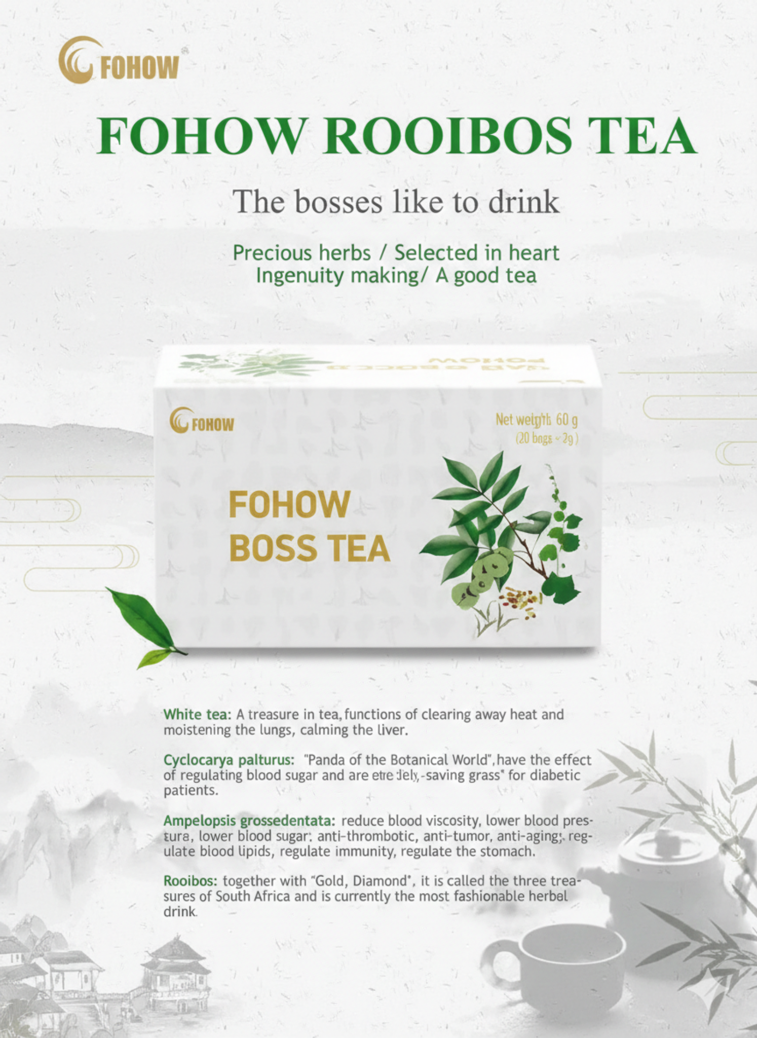 Boss Tea | Elite Metabolic Cleanse & Vitality | AfyaRecipes